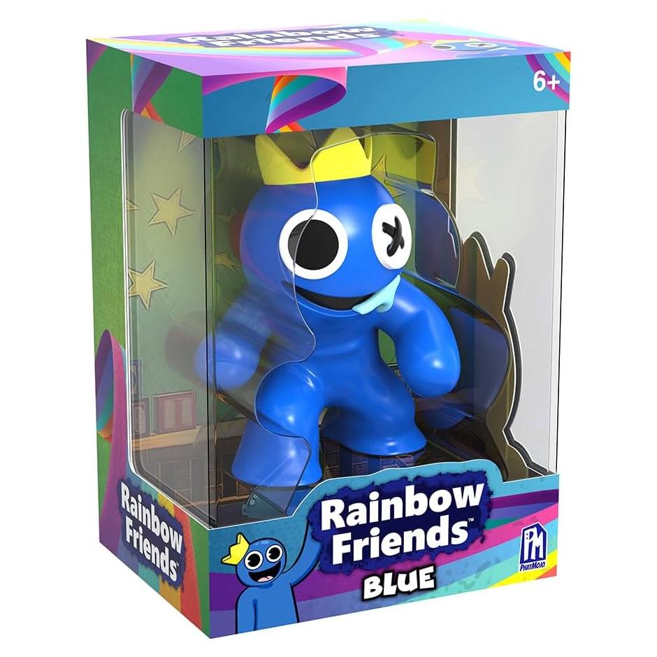 Figura de Vinilo Coleccionable Azul Amigos Arcoíris - Serie 1