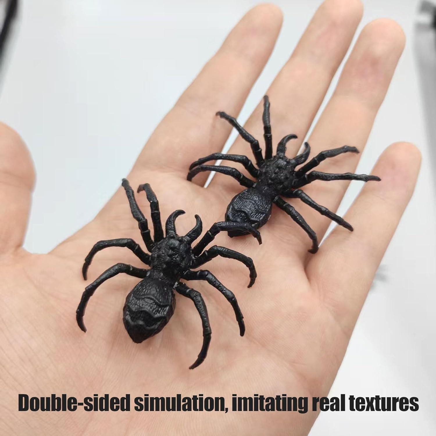 Bromas Falsas de Insectos Realistas 40 PCS - Cucarachas y Arañas Lekayihu