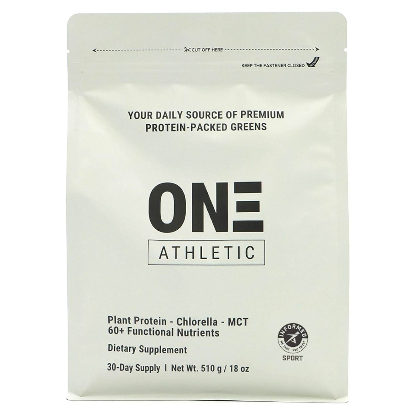 Suplemento de Proteínas Verdes ON3 Athletic Herbal 30 Porciones