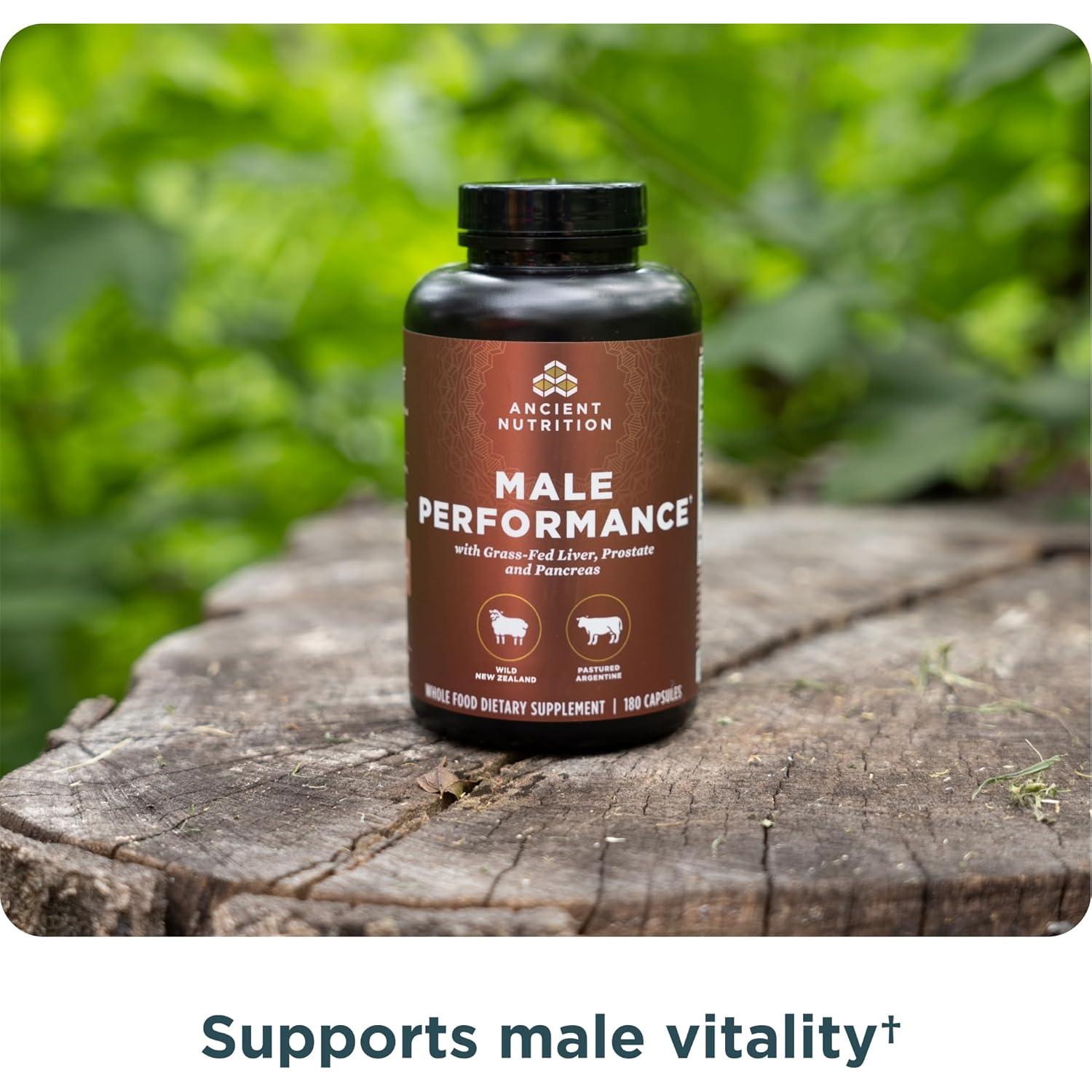 Suplemento de Órganos Nutrición Antigua Hombres 180 Cápsulas