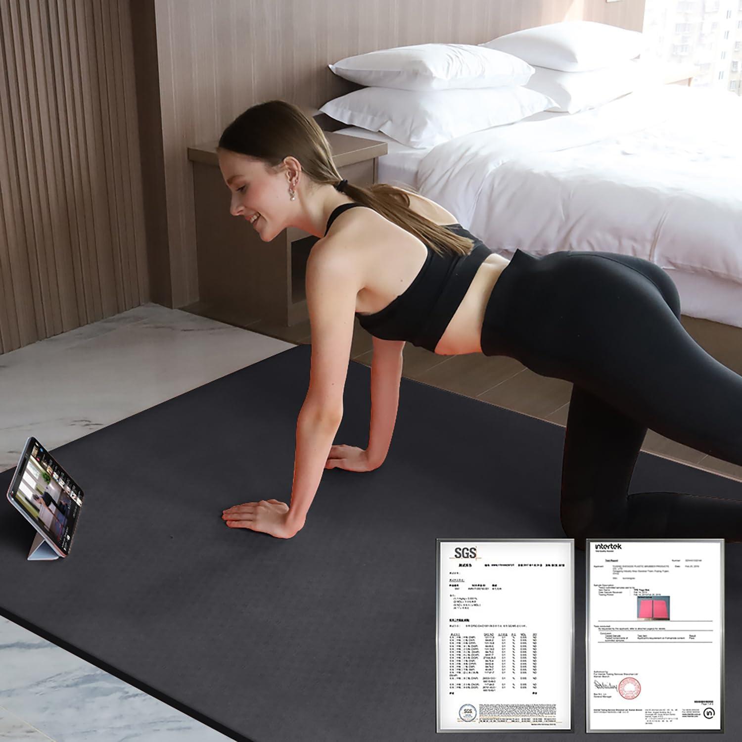 Alfombrilla de Yoga Hatha Yoga TPE 183x122 cm Antideslizante