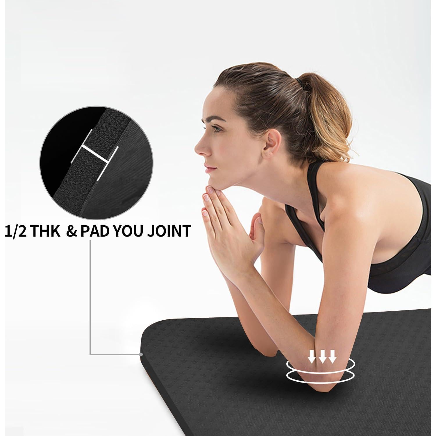 Alfombrilla de Yoga Hatha Yoga TPE 183x122 cm Antideslizante