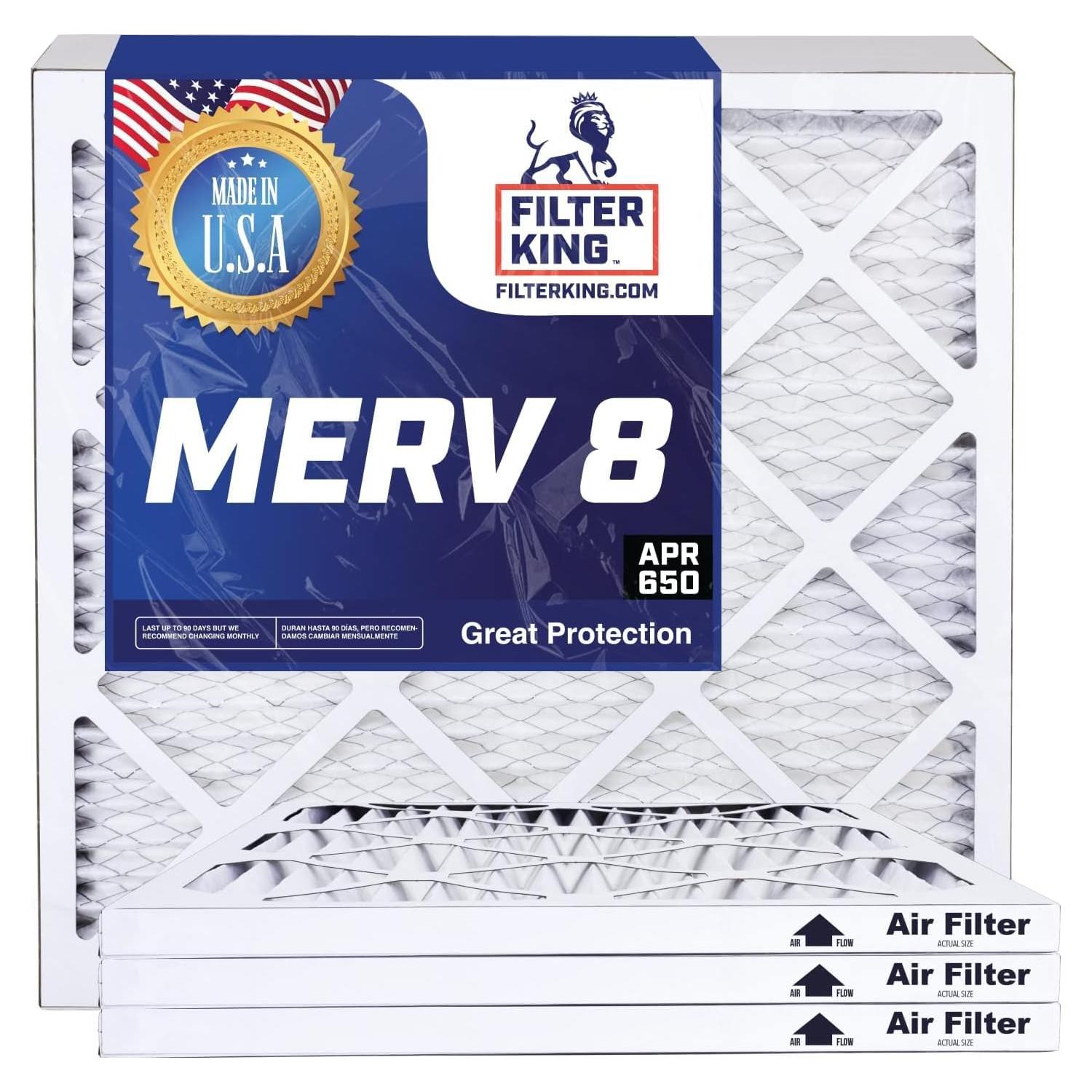 Filtro de Aire Filtro Rey MERV 8 6-Pack 5.88x30.8x1.91 cm