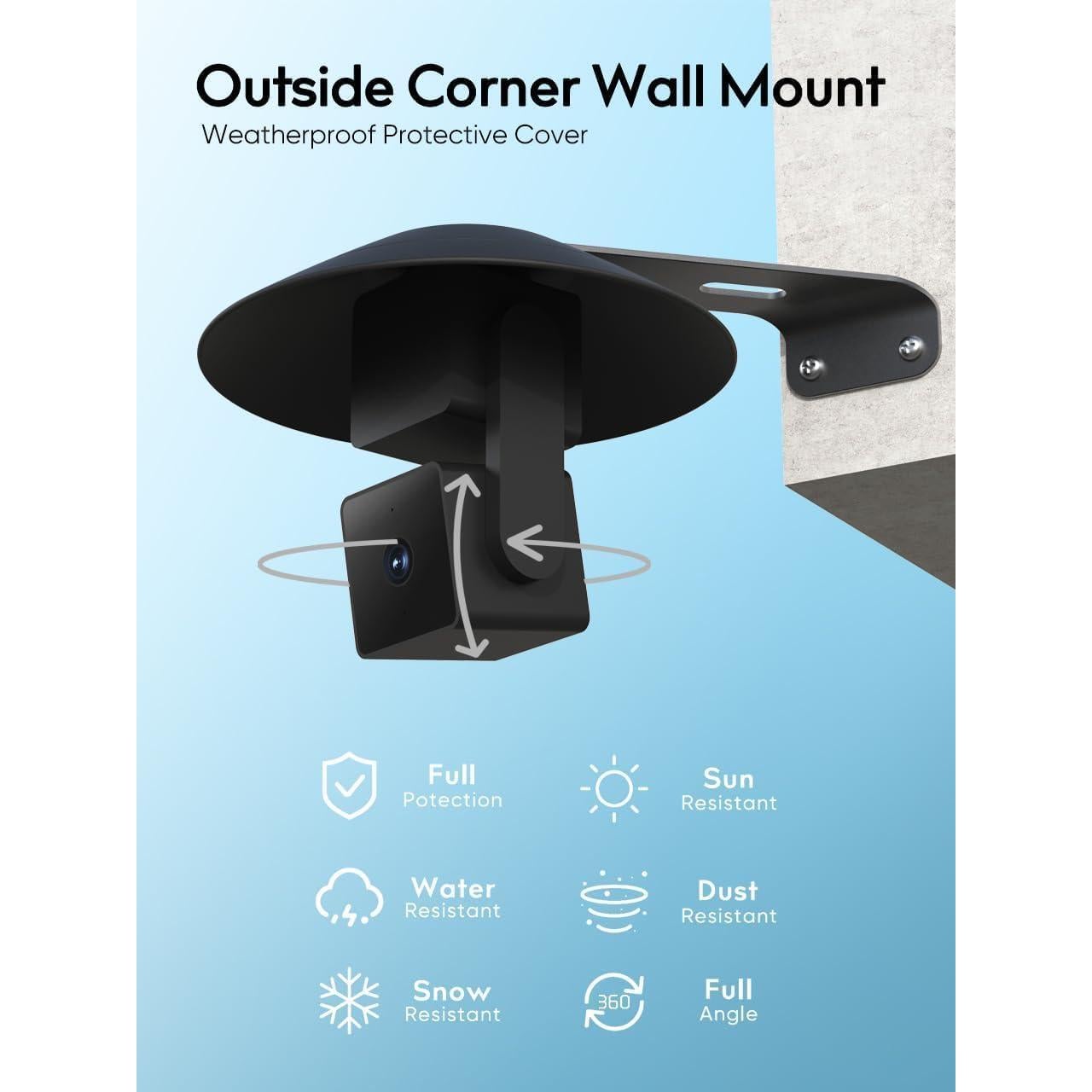 Soporte de Pared Gcioii para WYZE Cam Pan V3 - Protección Climas