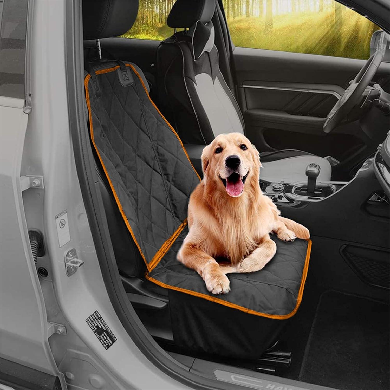 Cubierta de Asiento de Coche AsFrost Impermeable Naranja 50x45cm
