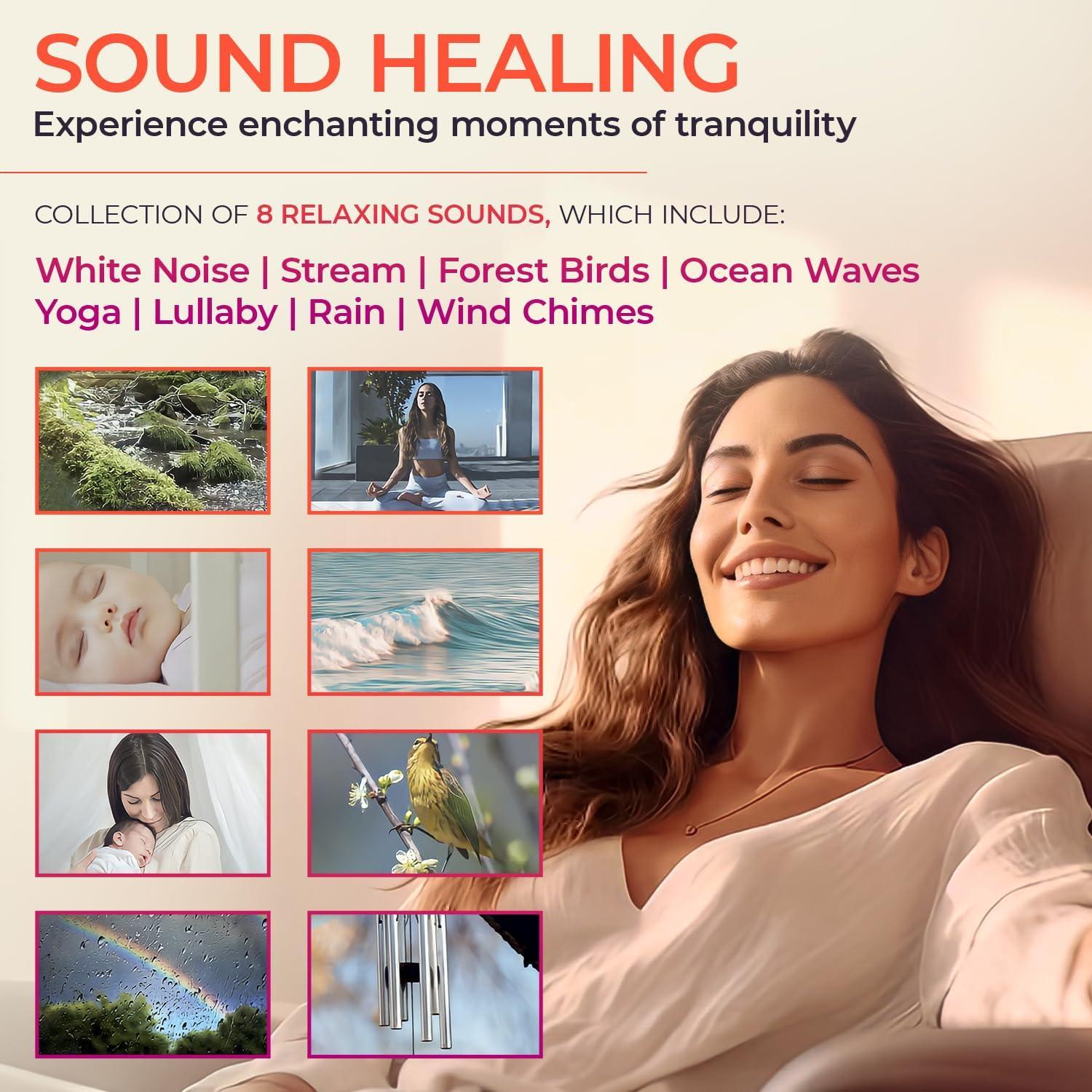 Difusor de Aceite Esencial Gratía Naturals 500ml con Sonidos