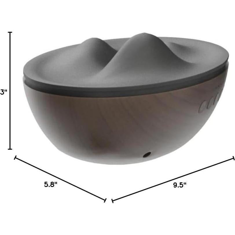 Difusor de Aceite Esencial Gratía Naturals 500ml con Sonidos