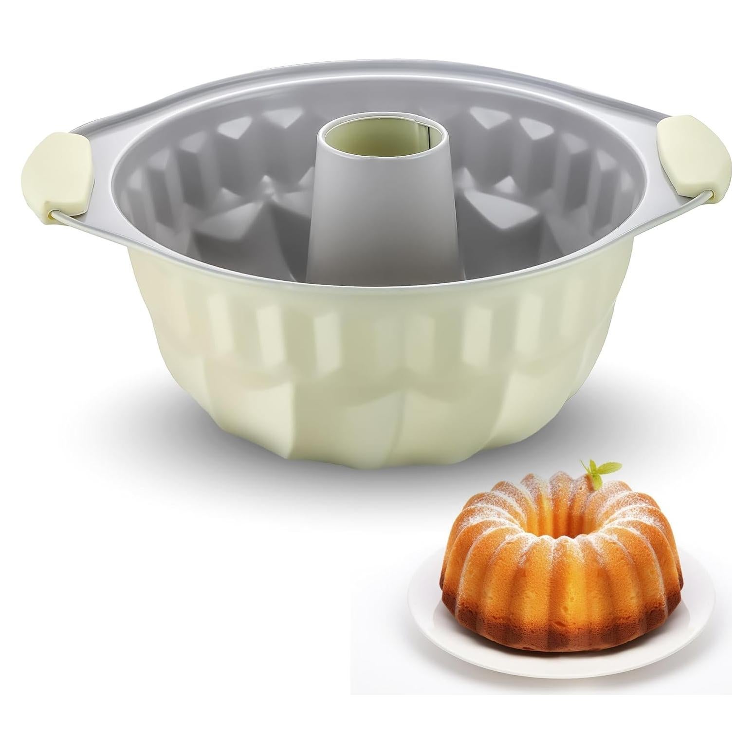 Molde para Pastel Bundt Cerámica Boxiki Kitchen 22.9x27.9 cm