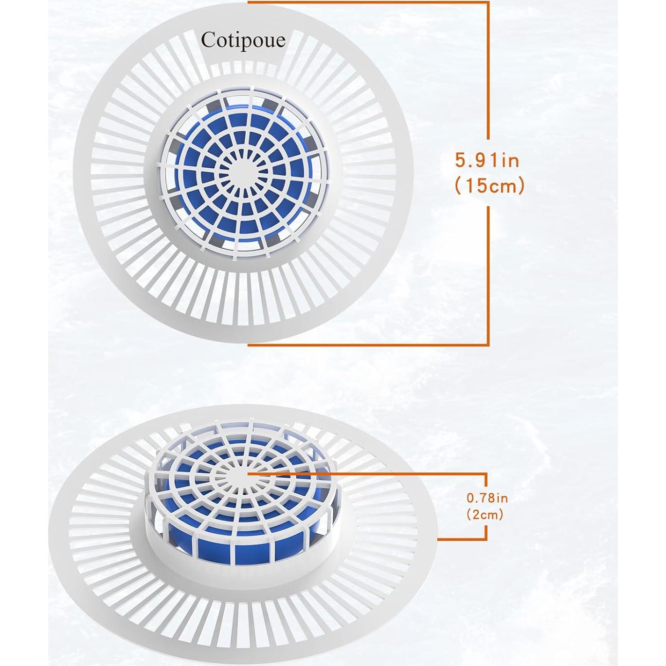 Desodorante de Pantalla de Urinal Cotipoue 12 Unidades Brisa Oceánica