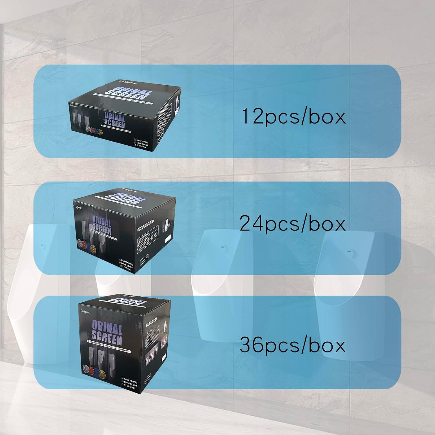 Desodorante de Pantalla de Urinal Cotipoue 12 Unidades Brisa Oceánica