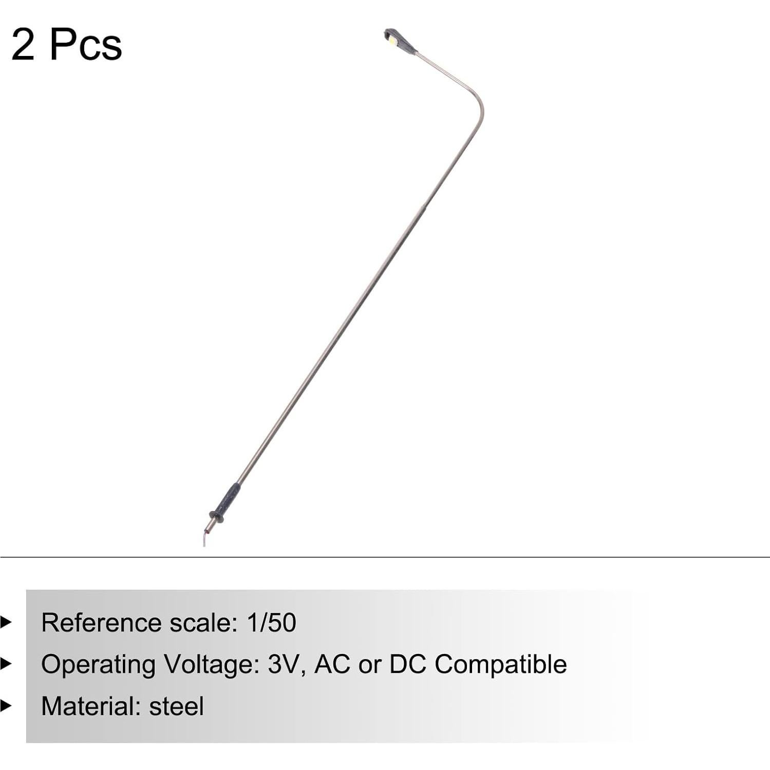 Lámparas LED de Faroles para Ferrocarril MECCANIXITY 20cm 3V