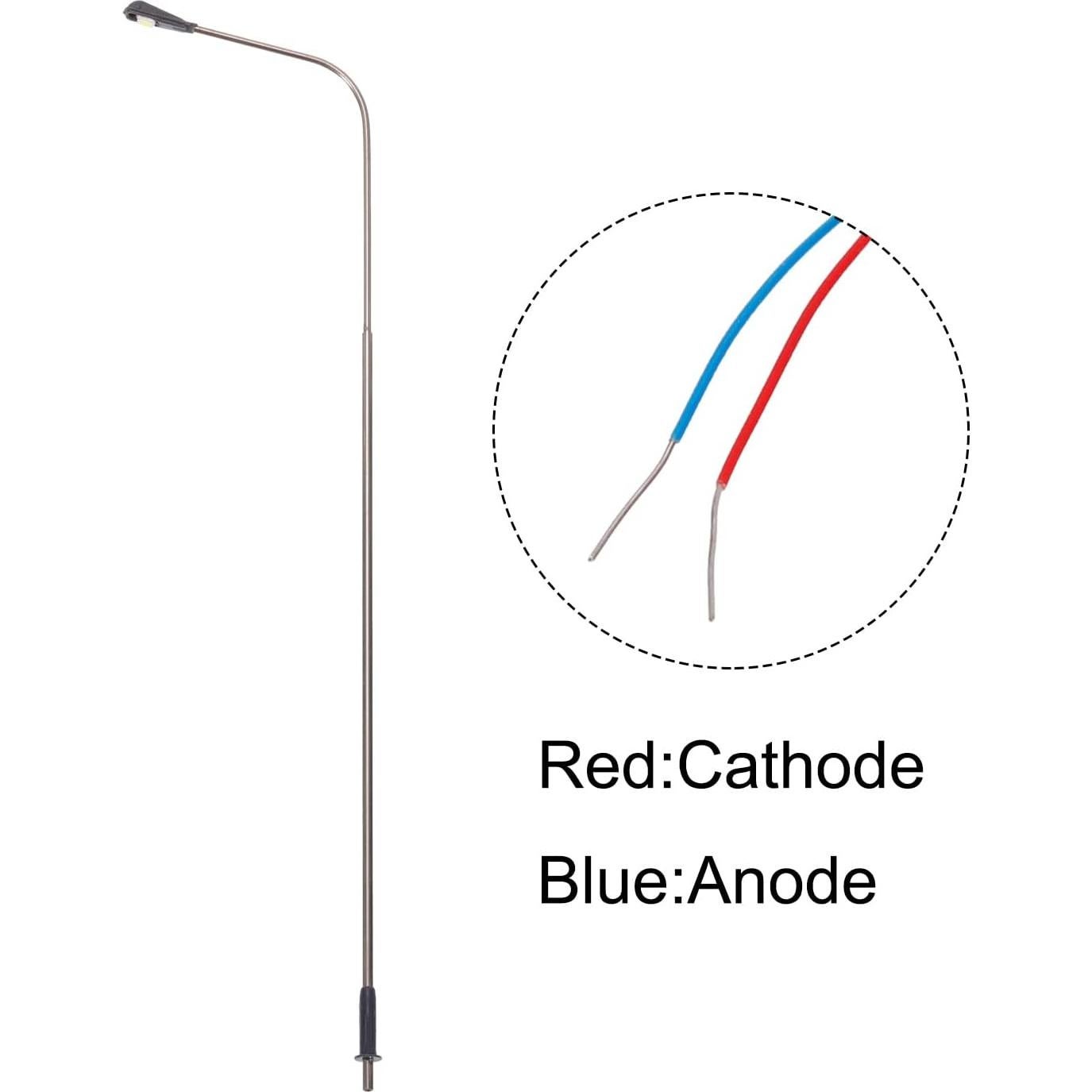 Lámparas LED de Faroles para Ferrocarril MECCANIXITY 20cm 3V