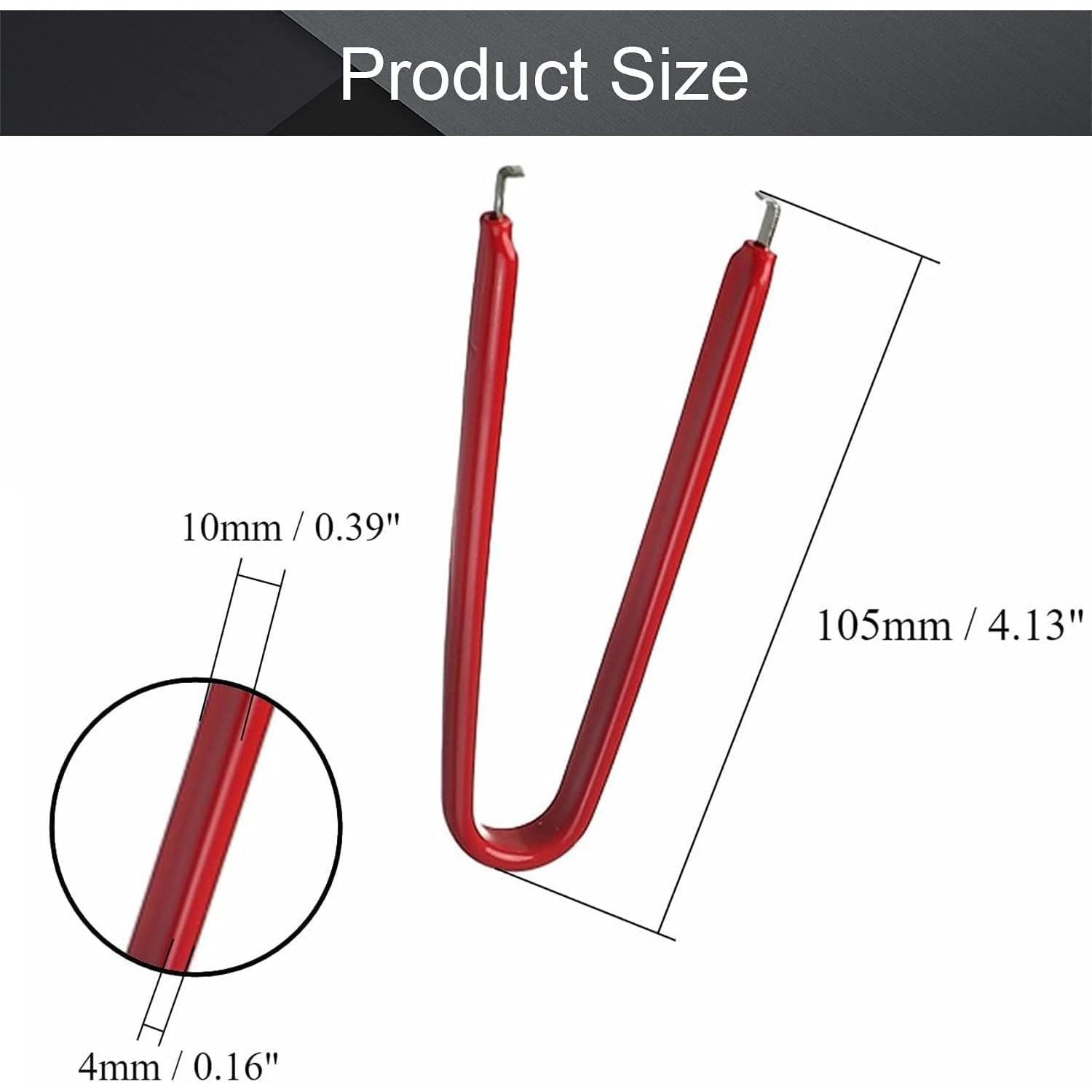 Extractor de Chips Antiestático Utoolmart 3 Pcs Acero Inoxidable