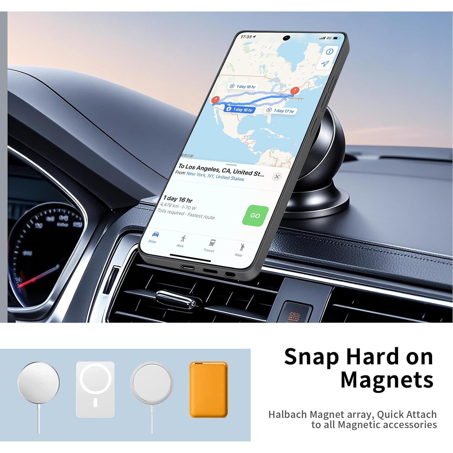 Funda Ultra Delgado LITNEMC para Samsung Galaxy S25 Ultra 6.9"