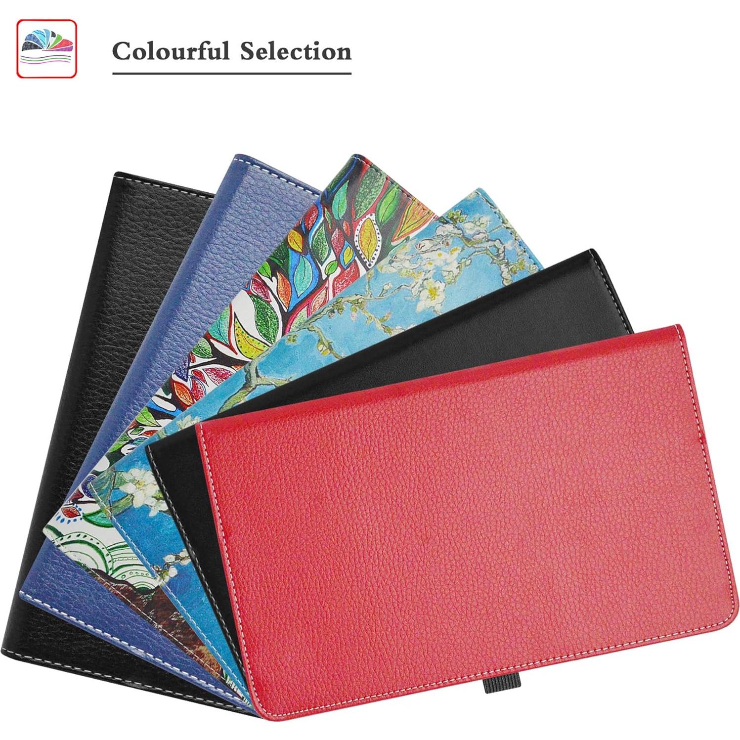 Funda de Cuero PU Bige Case para Tableta Alcatel TCL 8"