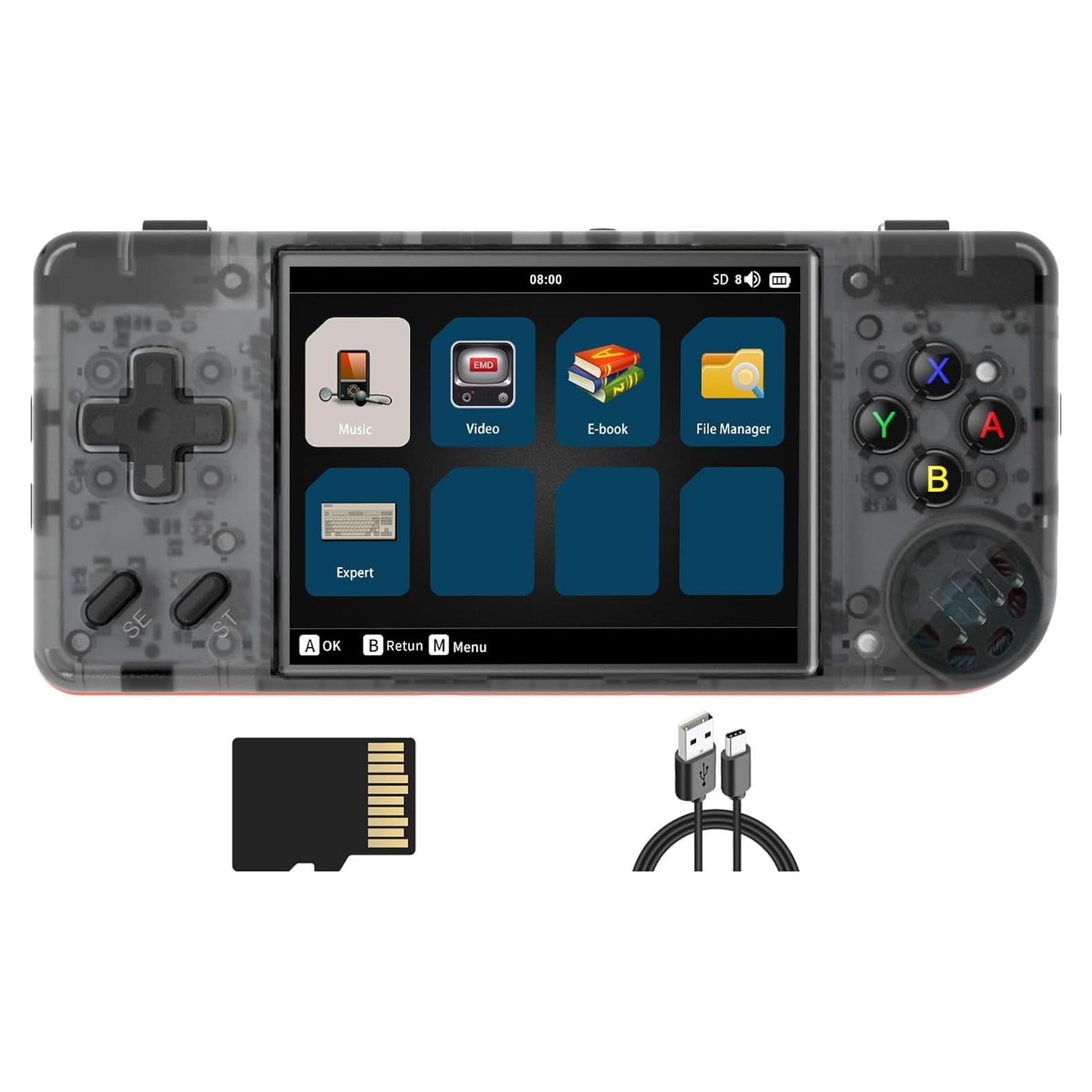 Consola de Juegos Portátil Cintwory RG28XX 64GB Pantalla 2.83"