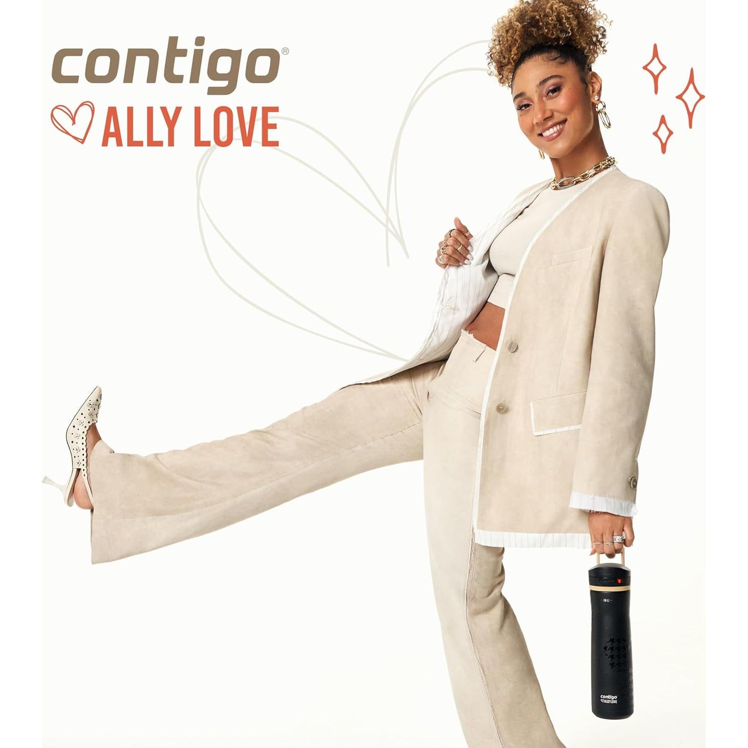 Botella de Agua Contigo Jackson Chill 2.0 710ml Acero Inoxidable