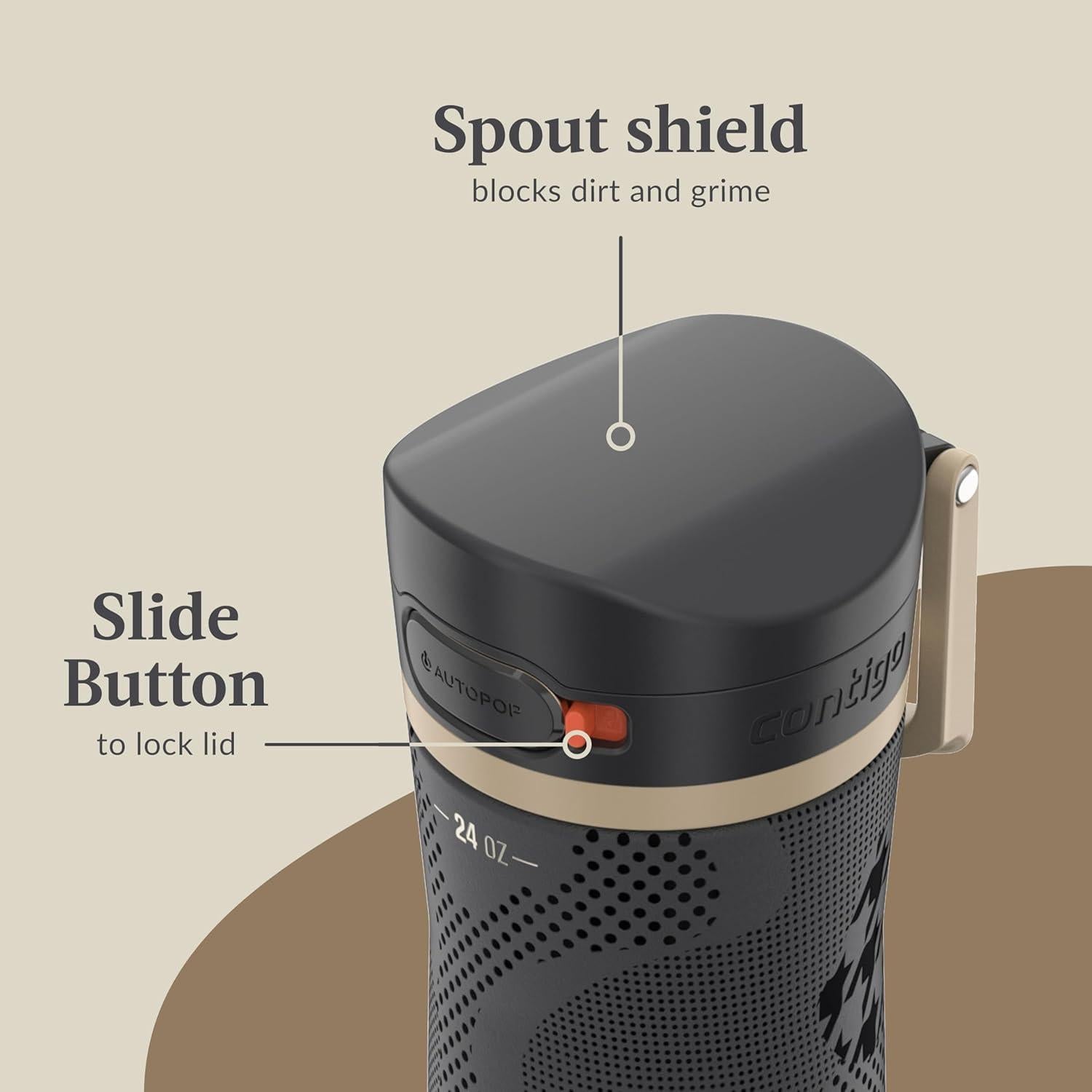 Botella de Agua Contigo Jackson Chill 2.0 710ml Acero Inoxidable