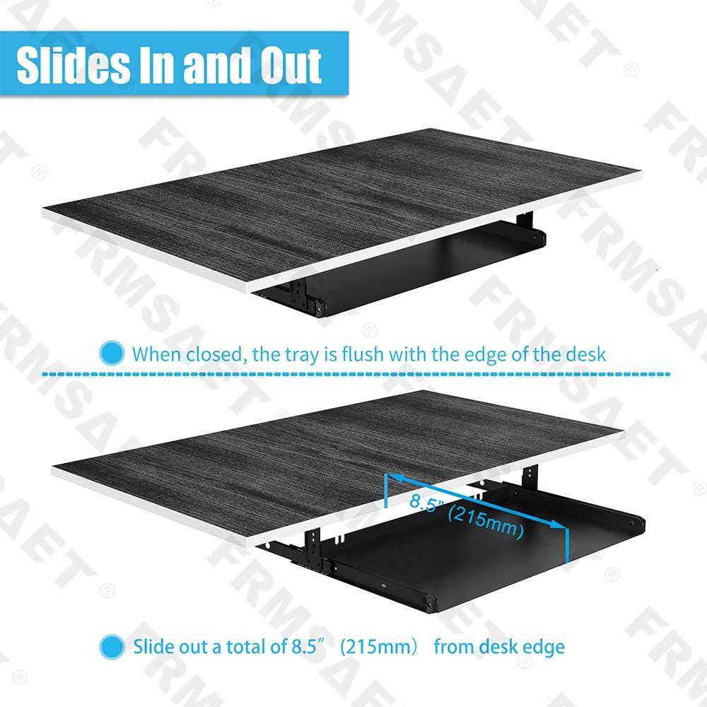 Bandeja para Teclado FRMSAET Metal 73.96x32.77 cm Ajustable