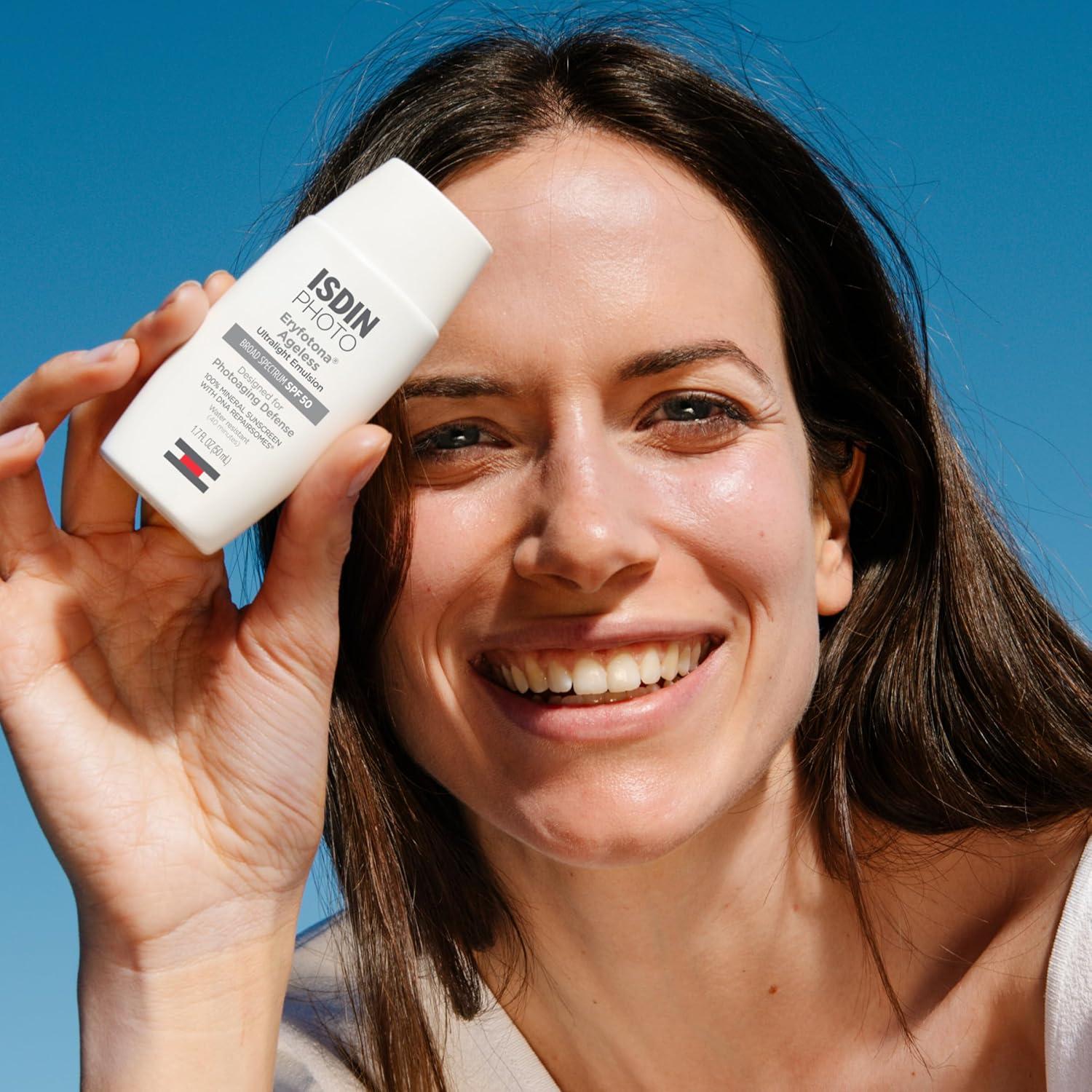 Protector Solar Mineral Tinteado ISDIN Eryfotona Ageless SPF 50+