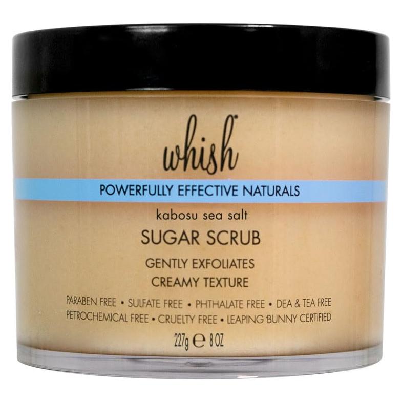 Exfoliante Corporal Whish de Azúcar Moreno y Sal Marina Kabosu 226.8 g