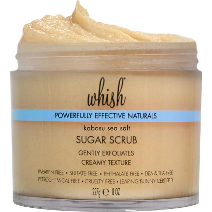 Exfoliante Corporal Whish de Azúcar Moreno y Sal Marina Kabosu 226.8 g