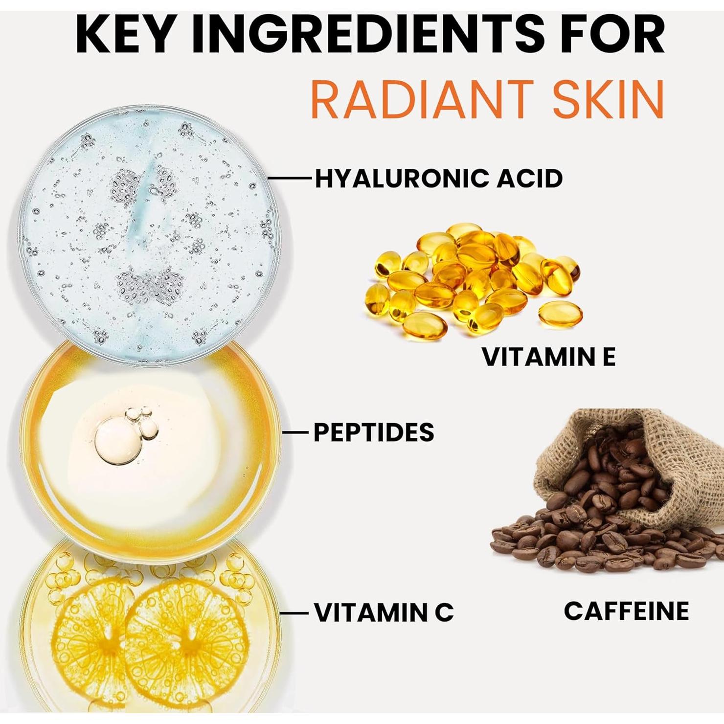 Sérum Facial Antienvejecimiento ZAYUU 50 mL Vitamina C