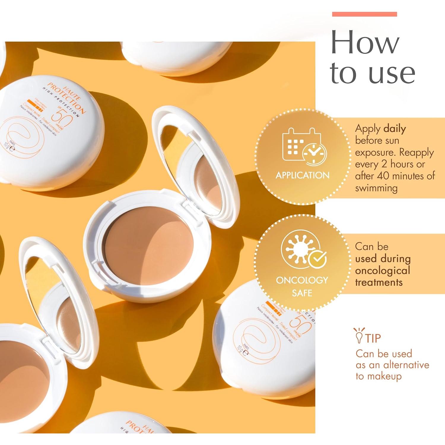 Protector Solar Compacto Tinte Avène SPF 50+ 8.5g