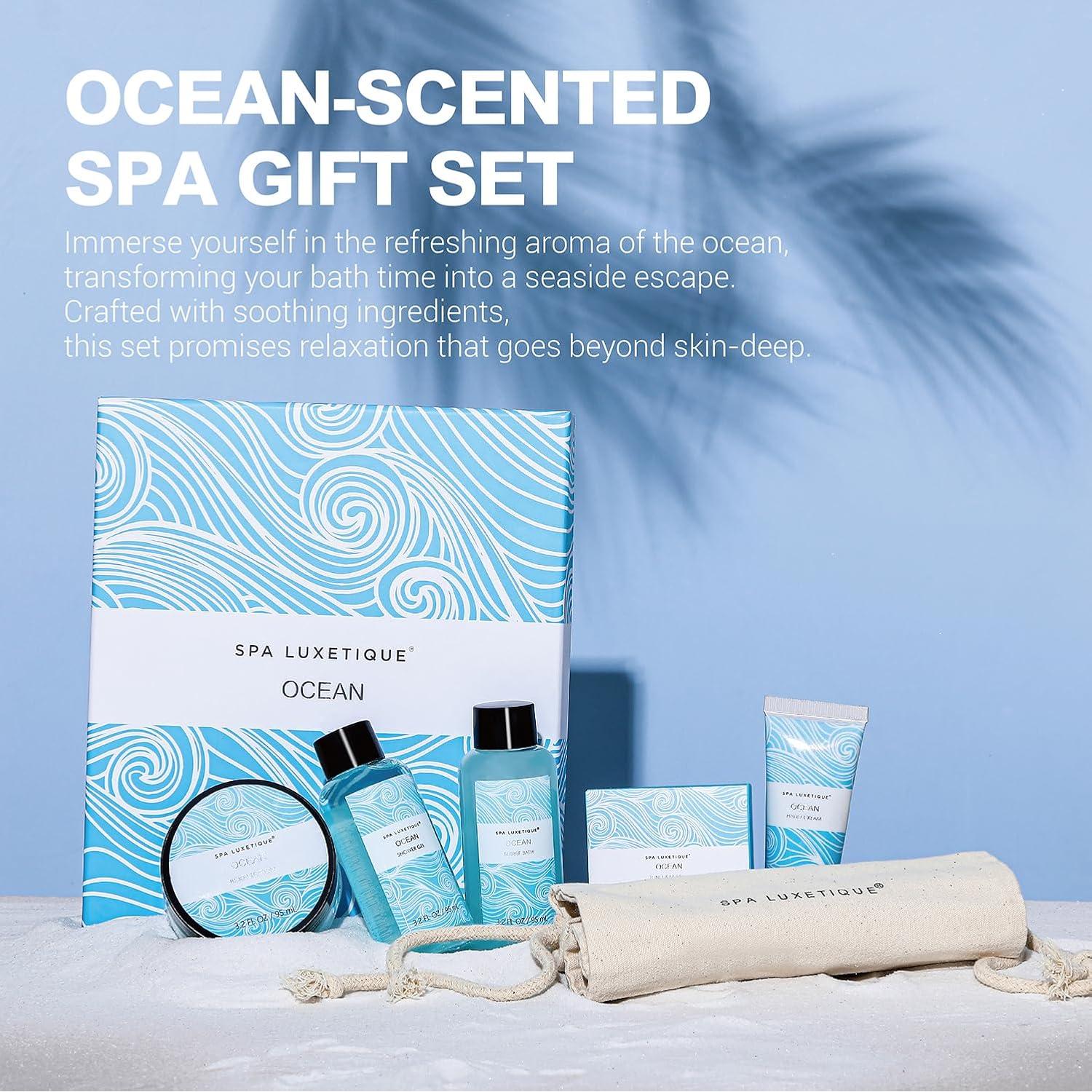 Juego de Regalo Spa Luxetique Oceánico para Mujeres - 6 Productos