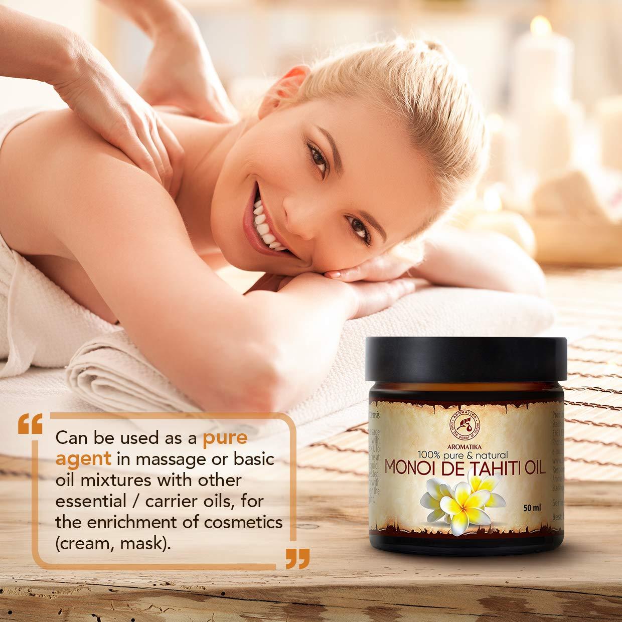 Aceite Monoi de Tahiti Aromatika 50 ml - Hidratante Natural