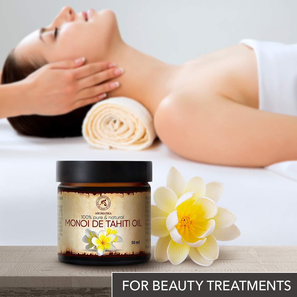 Aceite Monoi de Tahiti Aromatika 50 ml - Hidratante Natural