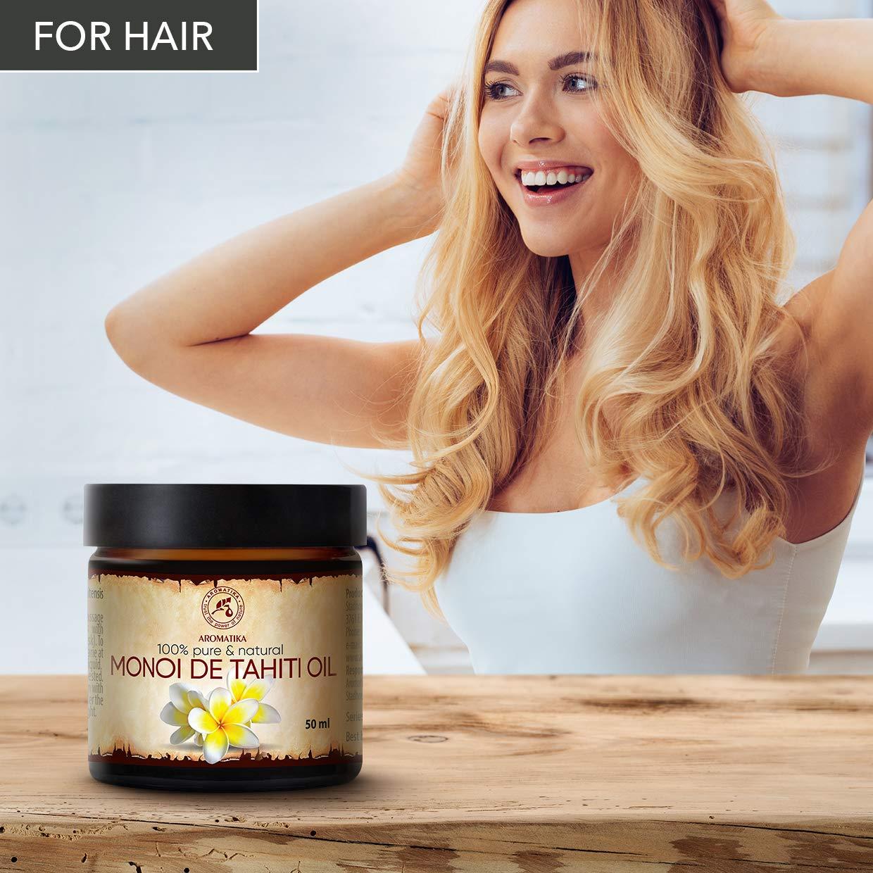 Aceite Monoi de Tahiti Aromatika 50 ml - Hidratante Natural