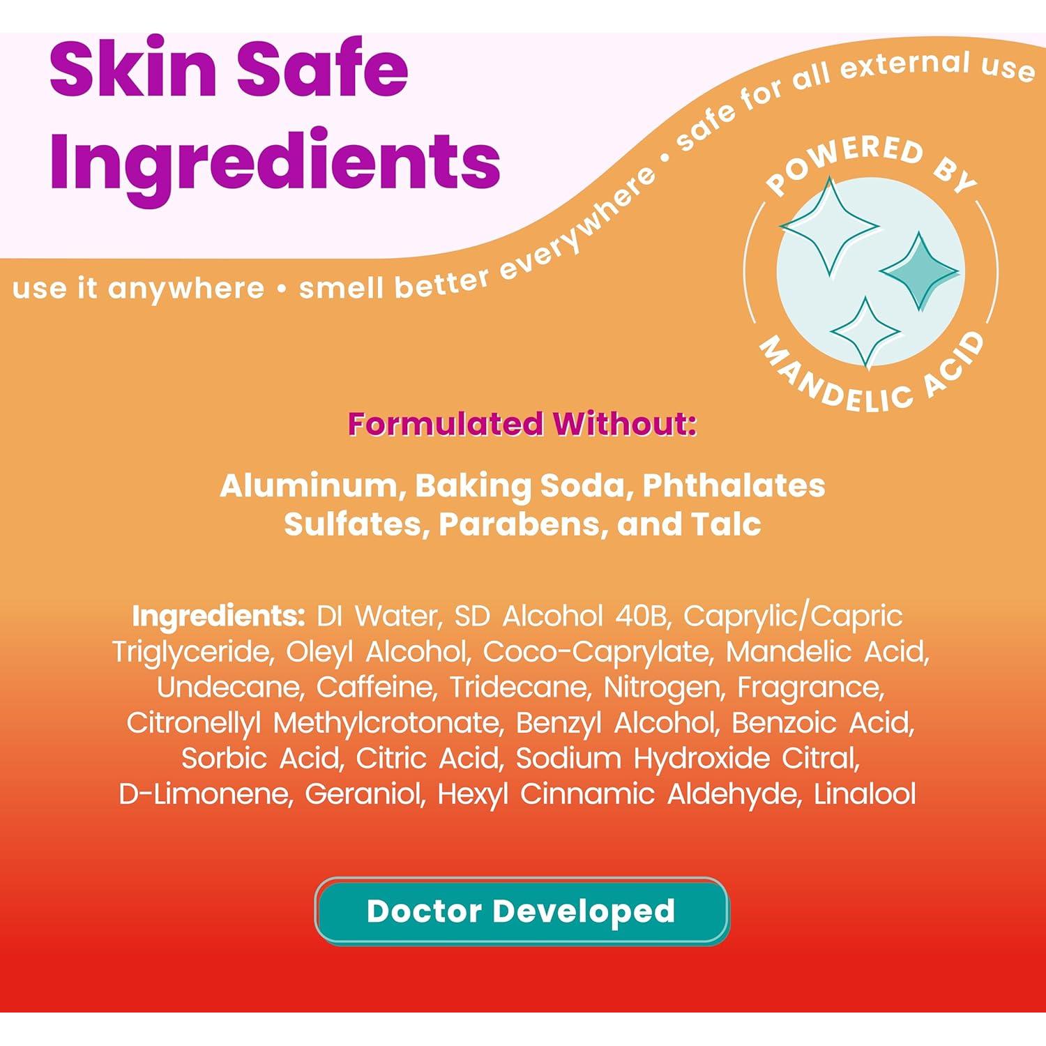 Lume Spray Desodorante Invisible 2 Unidades Mandarina Limpia