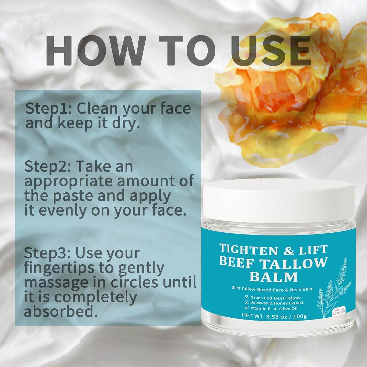 Bálsamo Hidratante Facial MaidLure de Tallow de Res 100g