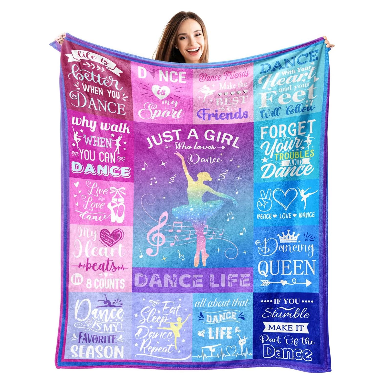 Manta de Danza Franela COLDRICH 127x102cm Suave y Cálida