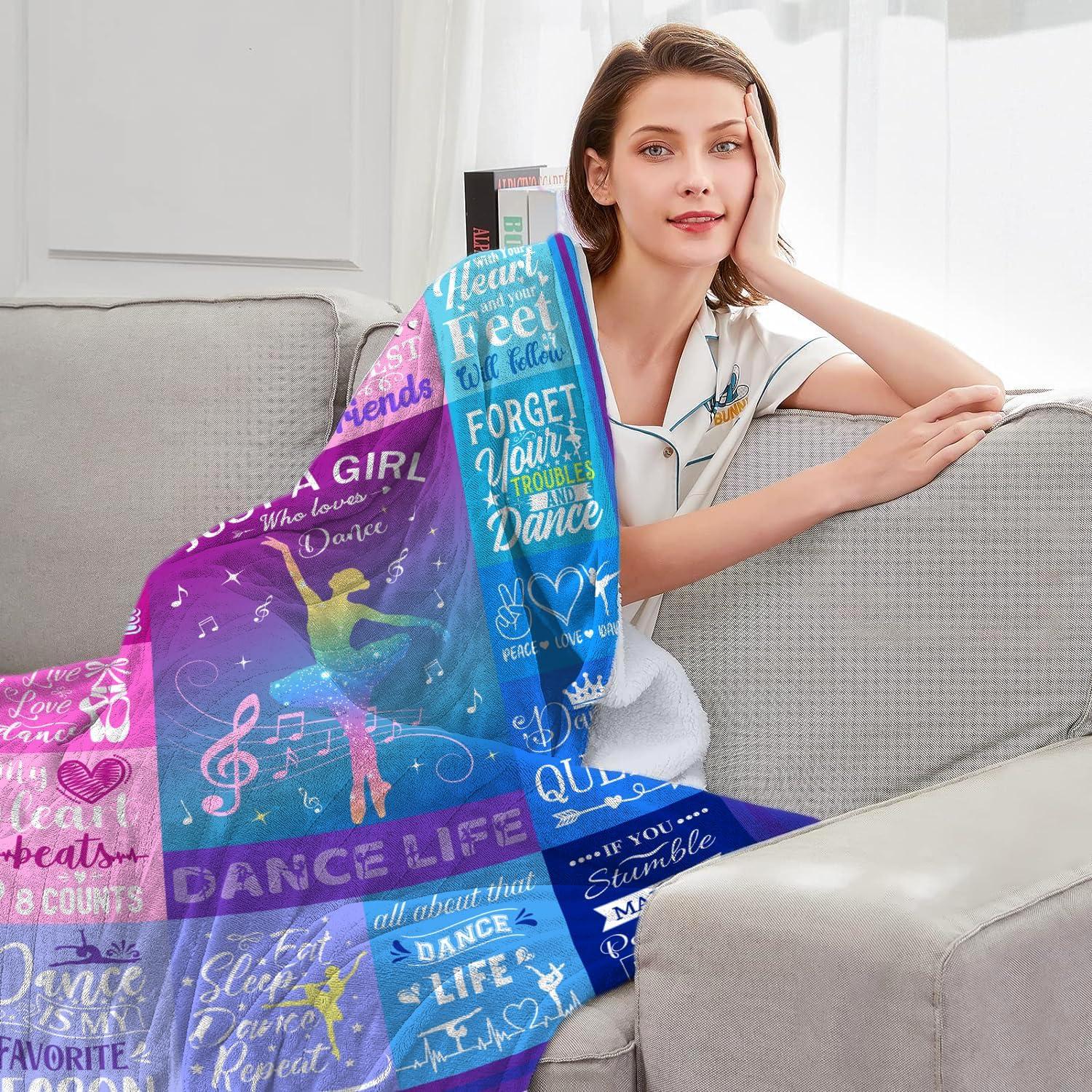 Manta de Danza Franela COLDRICH 127x102cm Suave y Cálida