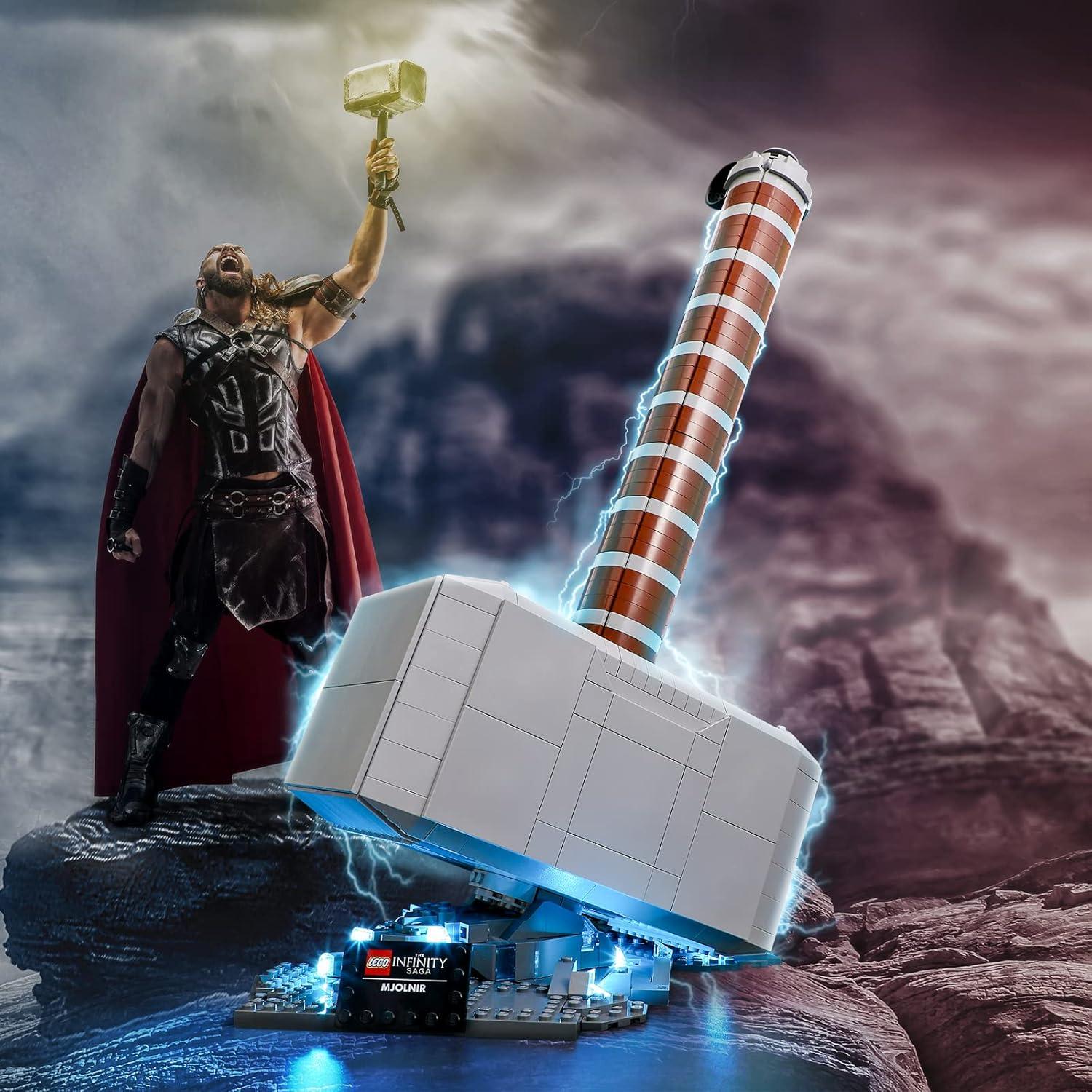 LIGHTAILING Luz LED para Lego 76209 Martillo de Thor