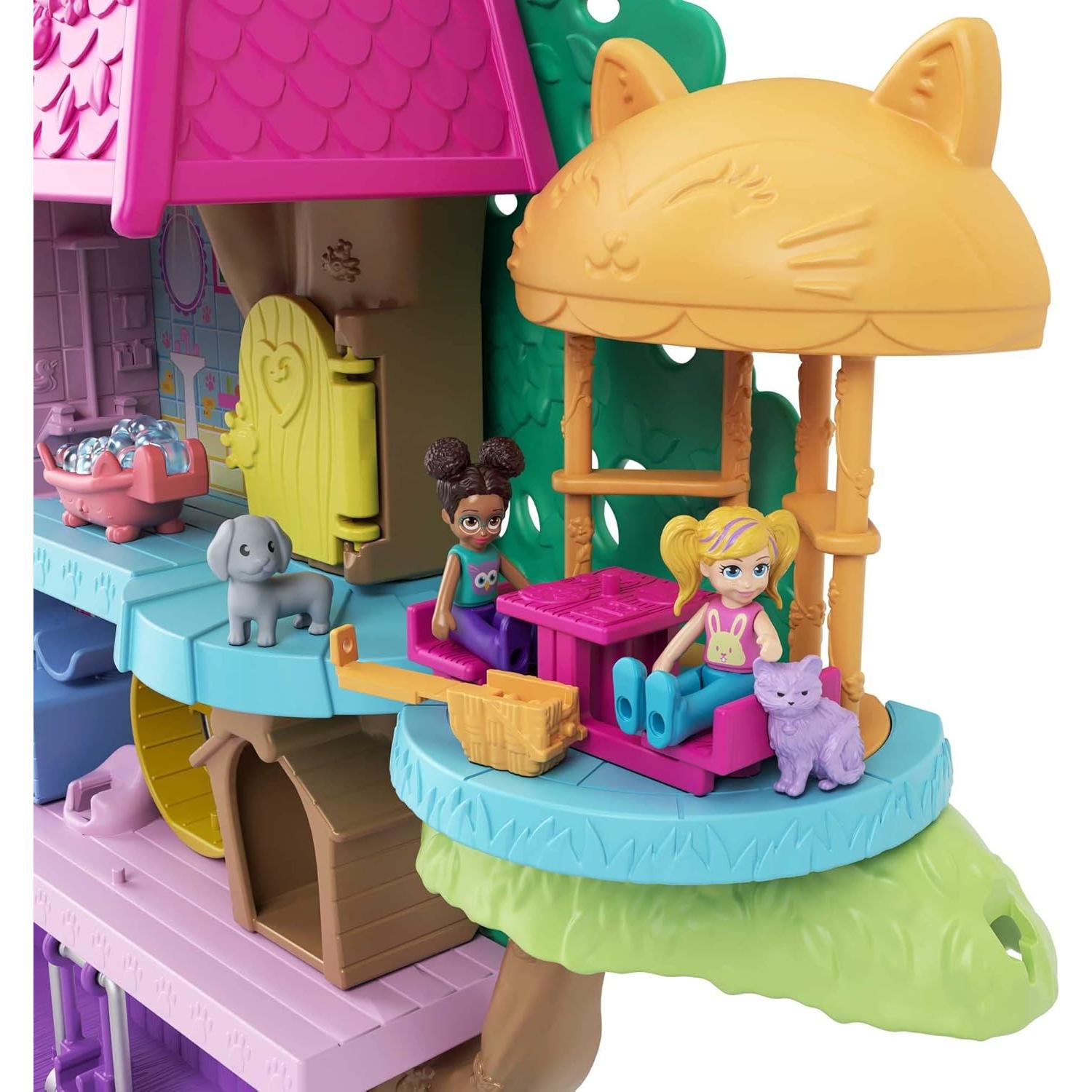 Casa de Muñecas Polly Pocket Aventura para Mascotas 5 Pisos