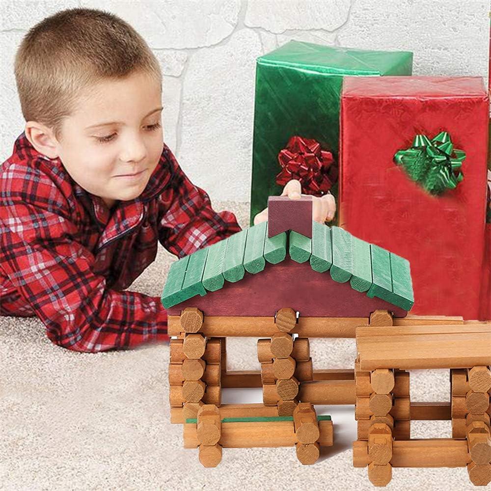 Juguete de Construcción de Madera Joqutoys 90 Piezas para Niños