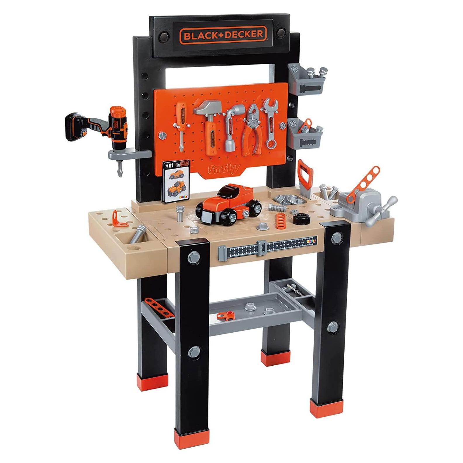 Centro de Trabajo Juguete Smoby Black & Decker con Herramientas