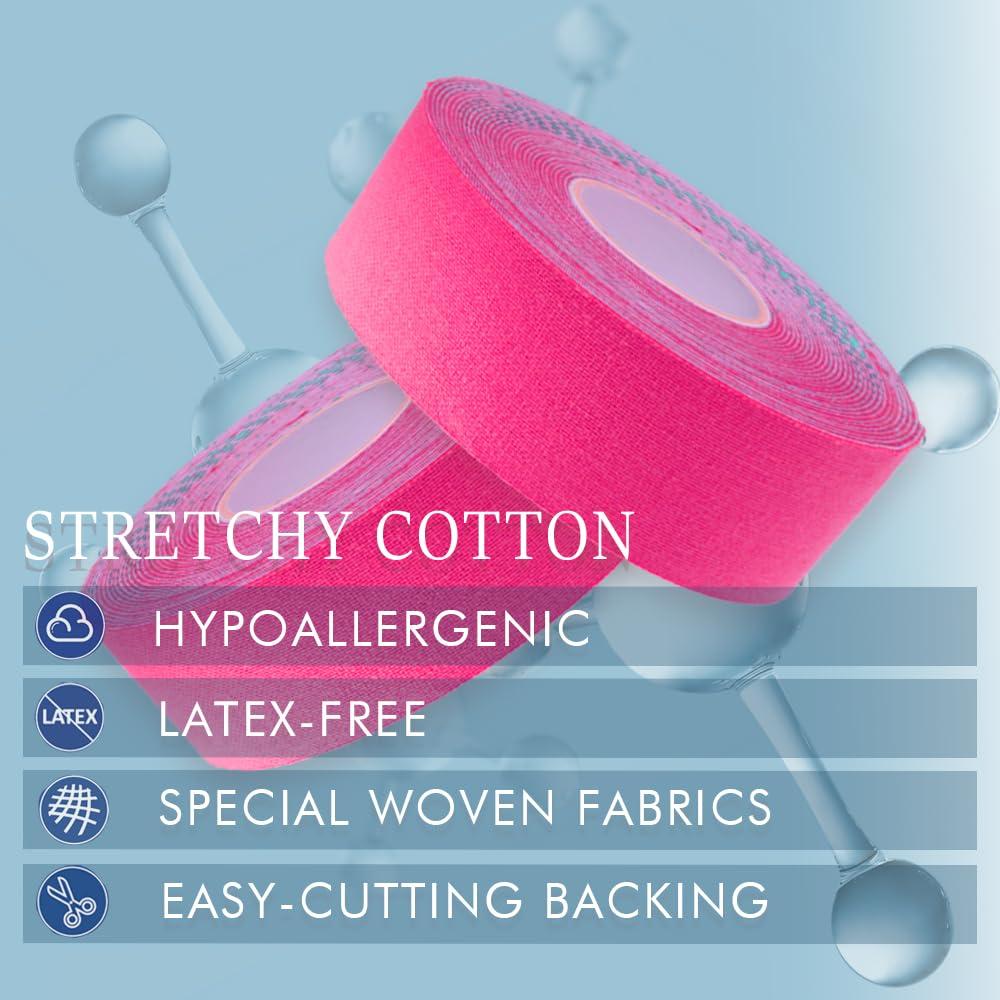 Cinta Facial Antiarrugas Zancony 2 Rollos Rosa 2.5 cm