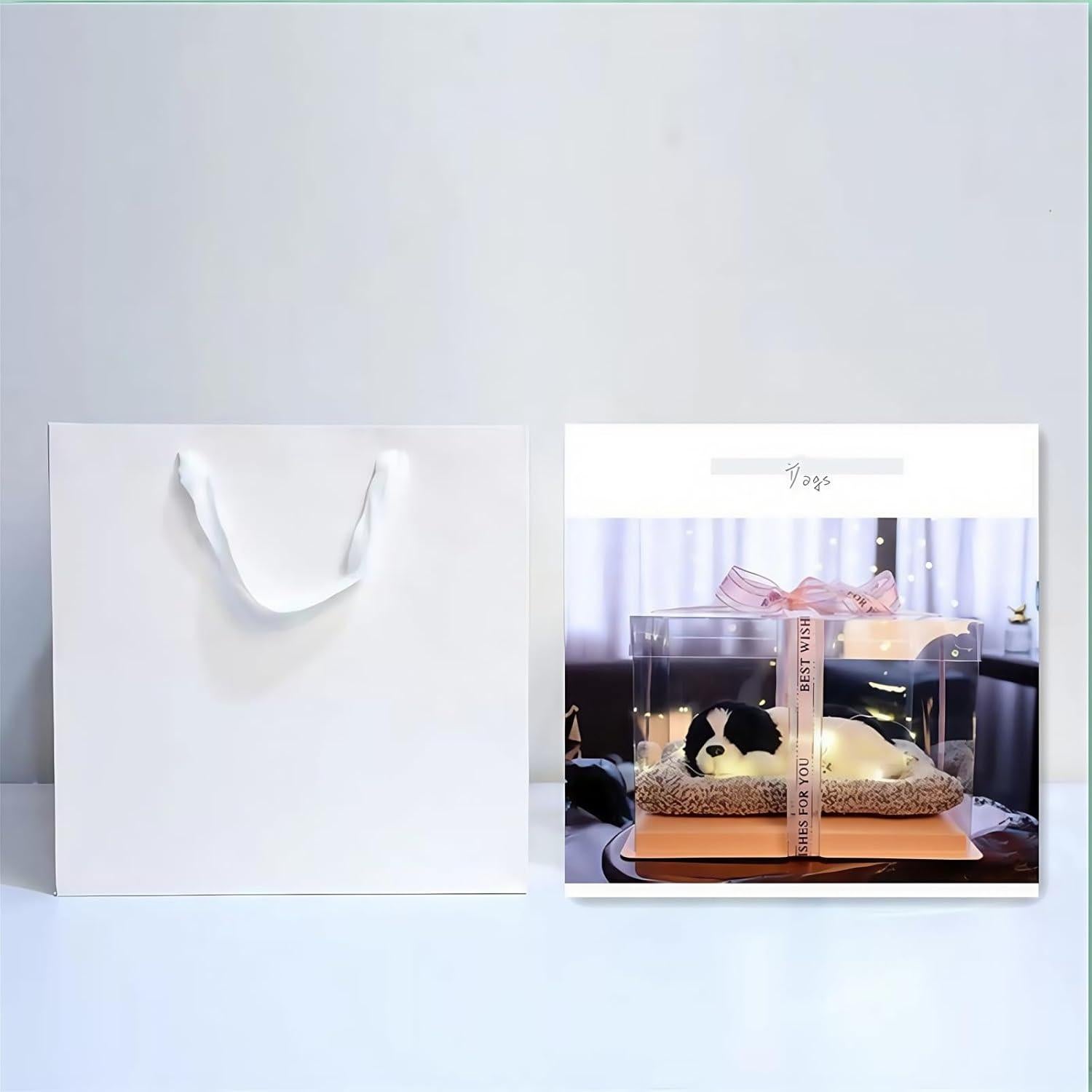 Peluche Collie YJHWLF 20 cm Suave y Duradero para Niños