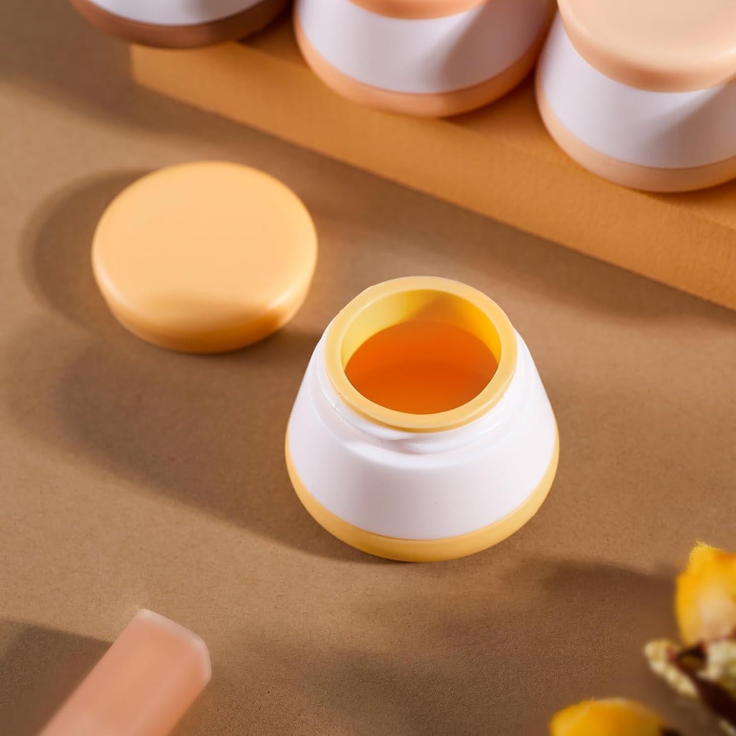 Contenedores de Viaje INSFIT 5PCS Silicona 20ml A Prueba de Fugas