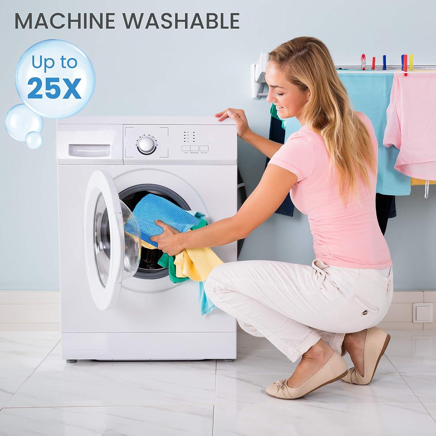 Toallitas de Limpieza Reutilizables SCRUBIT 72 Unidades 50x30 cm