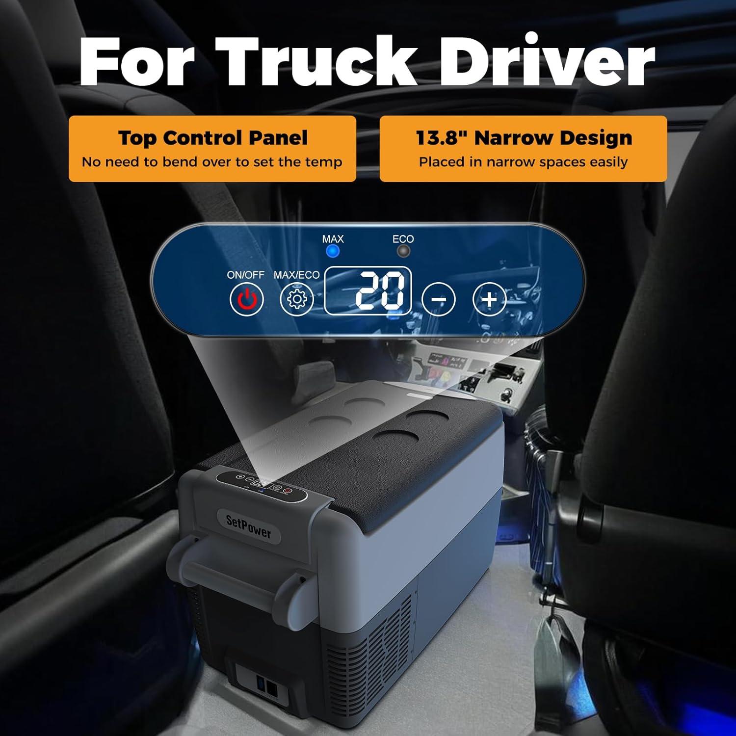 Refrigerador Portátil Setpower AJ30 30L 12V/24V DC