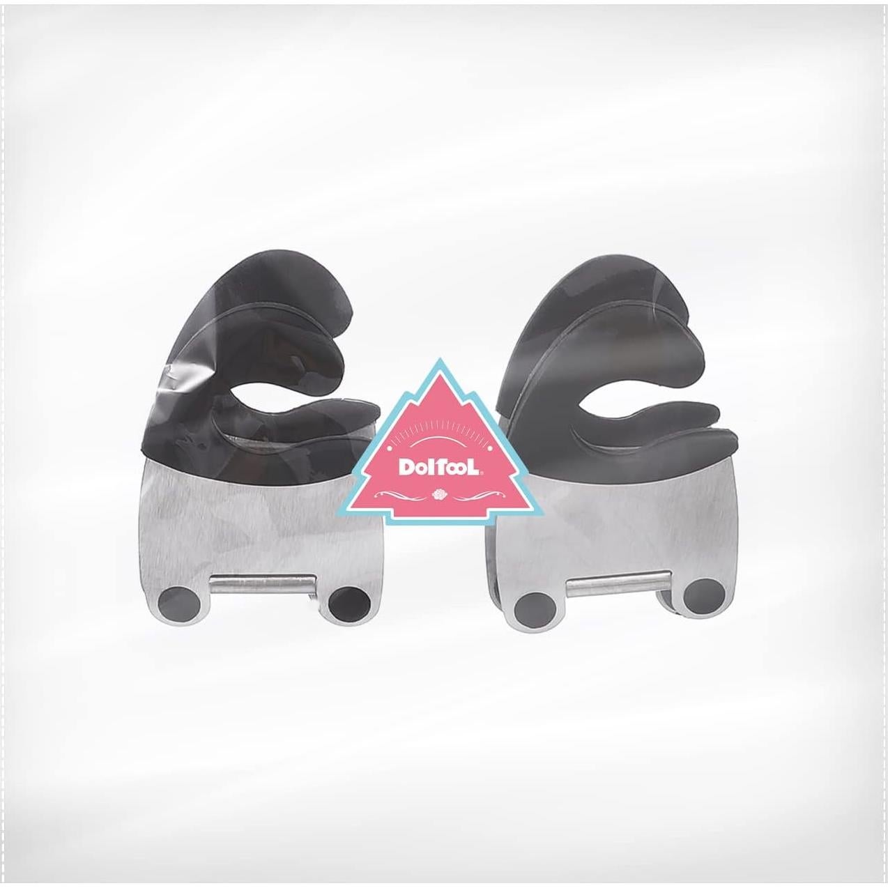 Soporte de Cuchara DOITOOL 2 Piezas Acero Inoxidable Antiescaldante