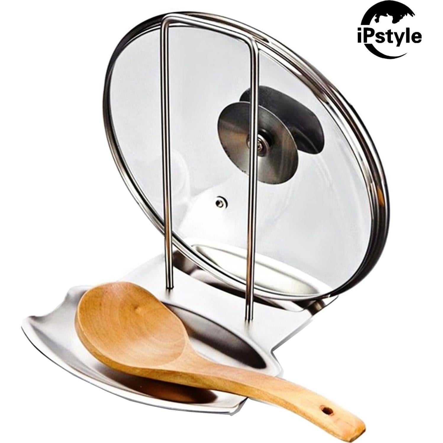 Soporte para Tapa de Sartén iPstyle Acero Inoxidable 304
