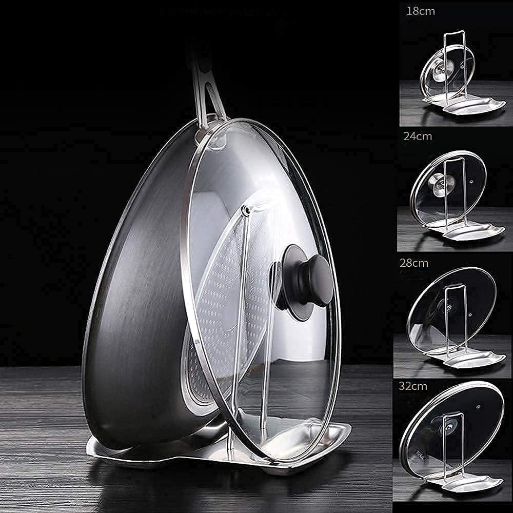 Soporte para Tapa de Sartén iPstyle Acero Inoxidable 304