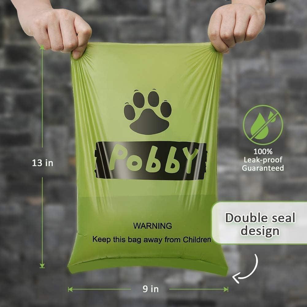 Dispensador de bolsas de excremento para perro PobbY - 2 unidades