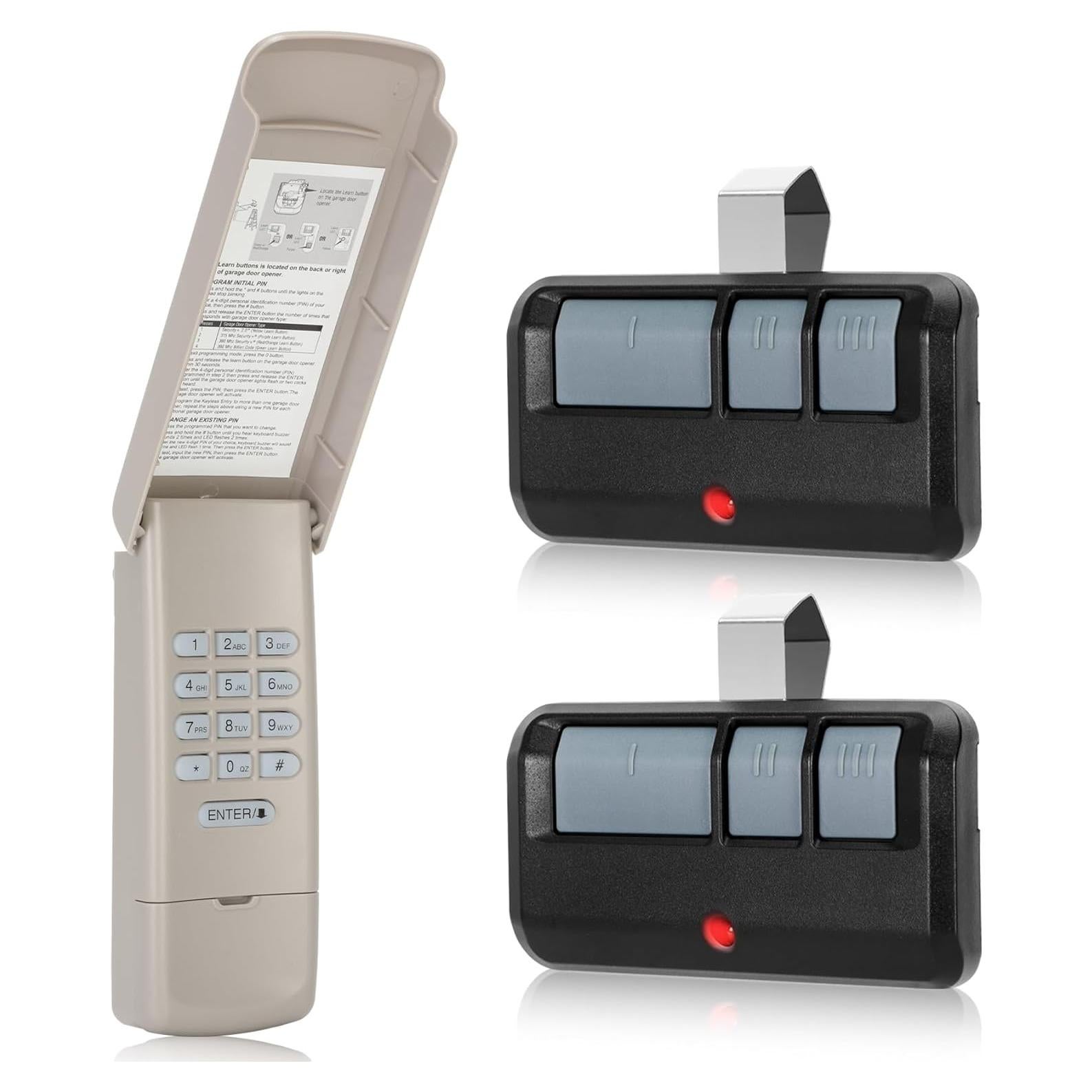 Teclado y Control Remoto 893LM Pevxou para Puerta de Garaje